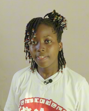Portrait of Arsène, Team Bénin member and this season’s mascot inspiration