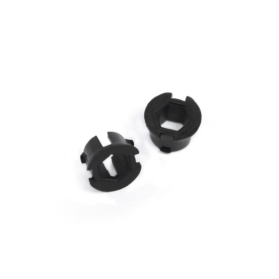 Insert d’adaptation axe hexagonal 5 mm vers roulement rond 8 mm — lot de 20