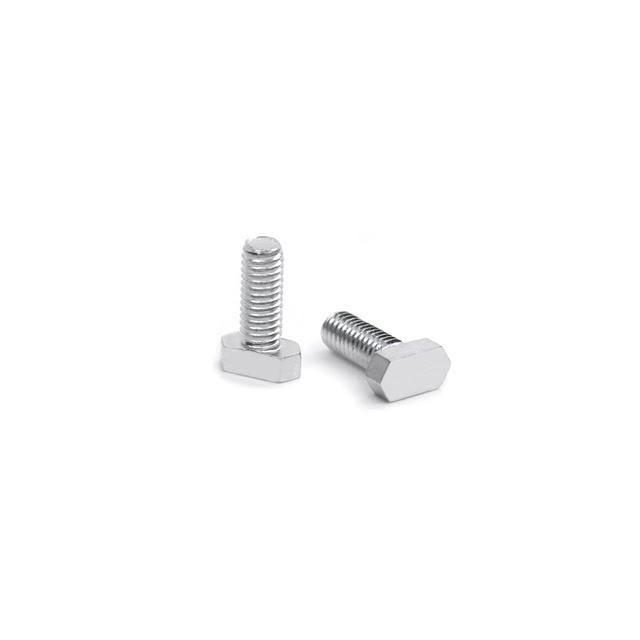 Vis M3 pour rainure en T, longueur 8 mm — lot de 25
