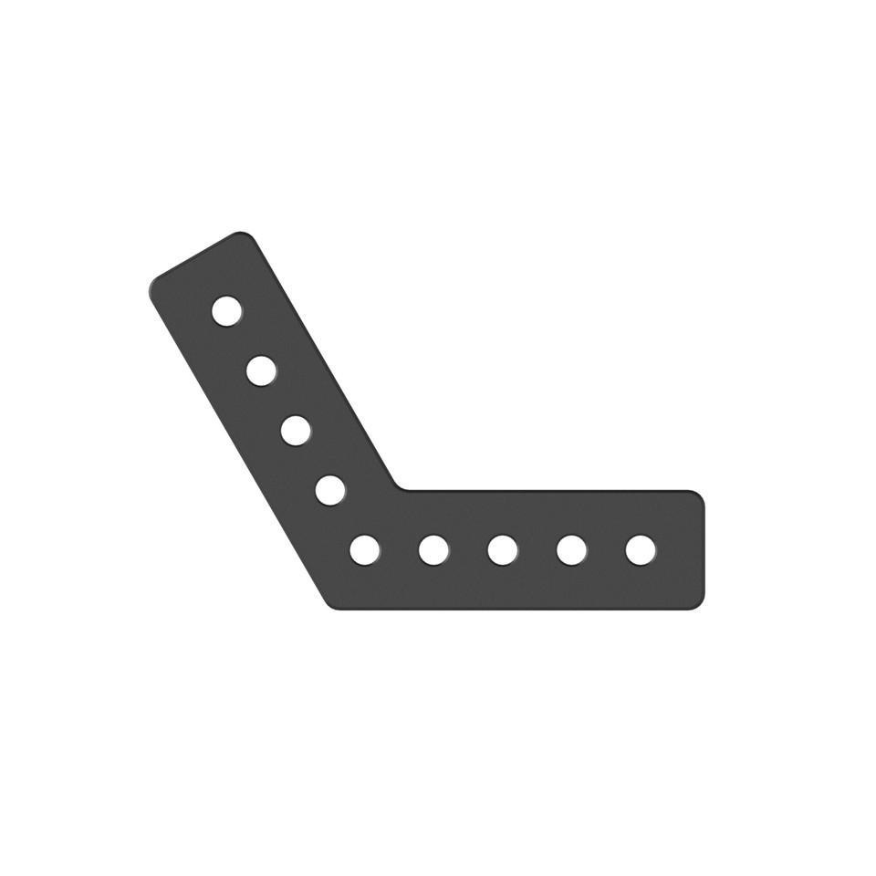 Équerre plastique 120° de 15 mm — lot de 6