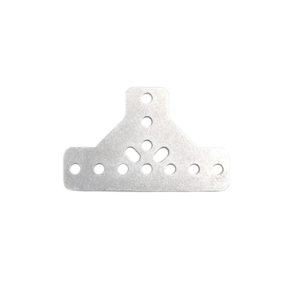 Support métallique en T de 15 mm — lot de 8