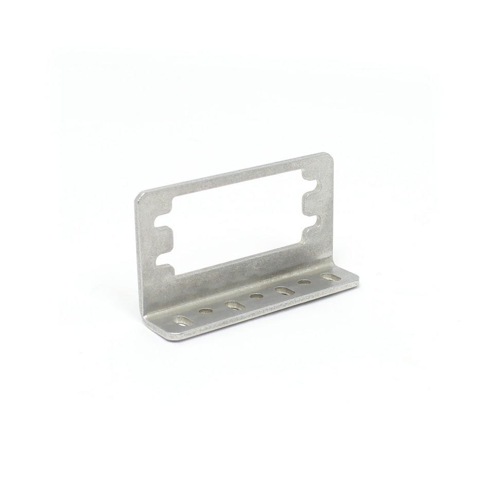 Support métallique coudé pour servomoteur — lot de 4