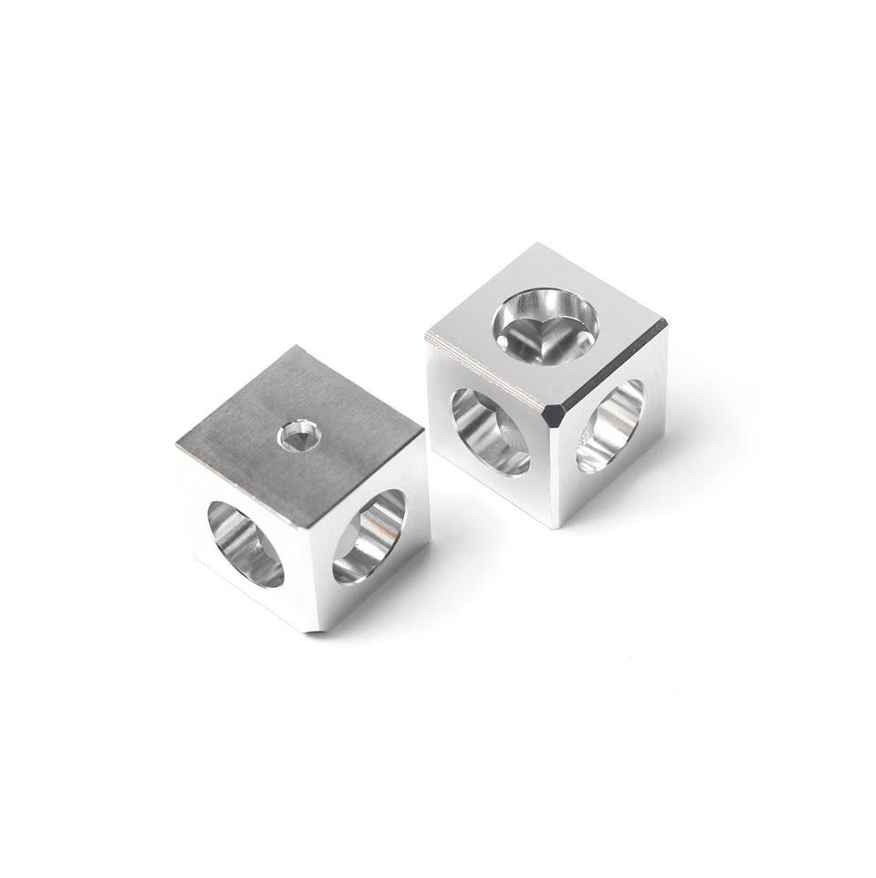 Cube d’angle de 15 mm — lot de 8