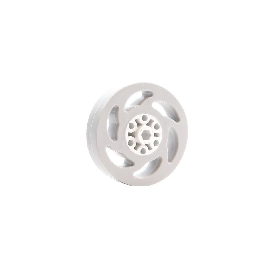 Roue souple de 2 po, alésage hexagonal 5 mm