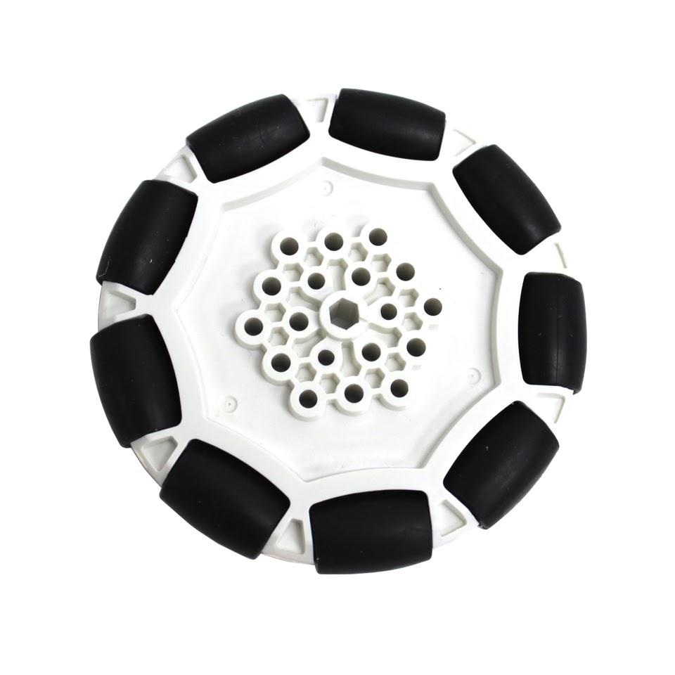 Roue omnidirectionnelle de 90 mm — lot de 2