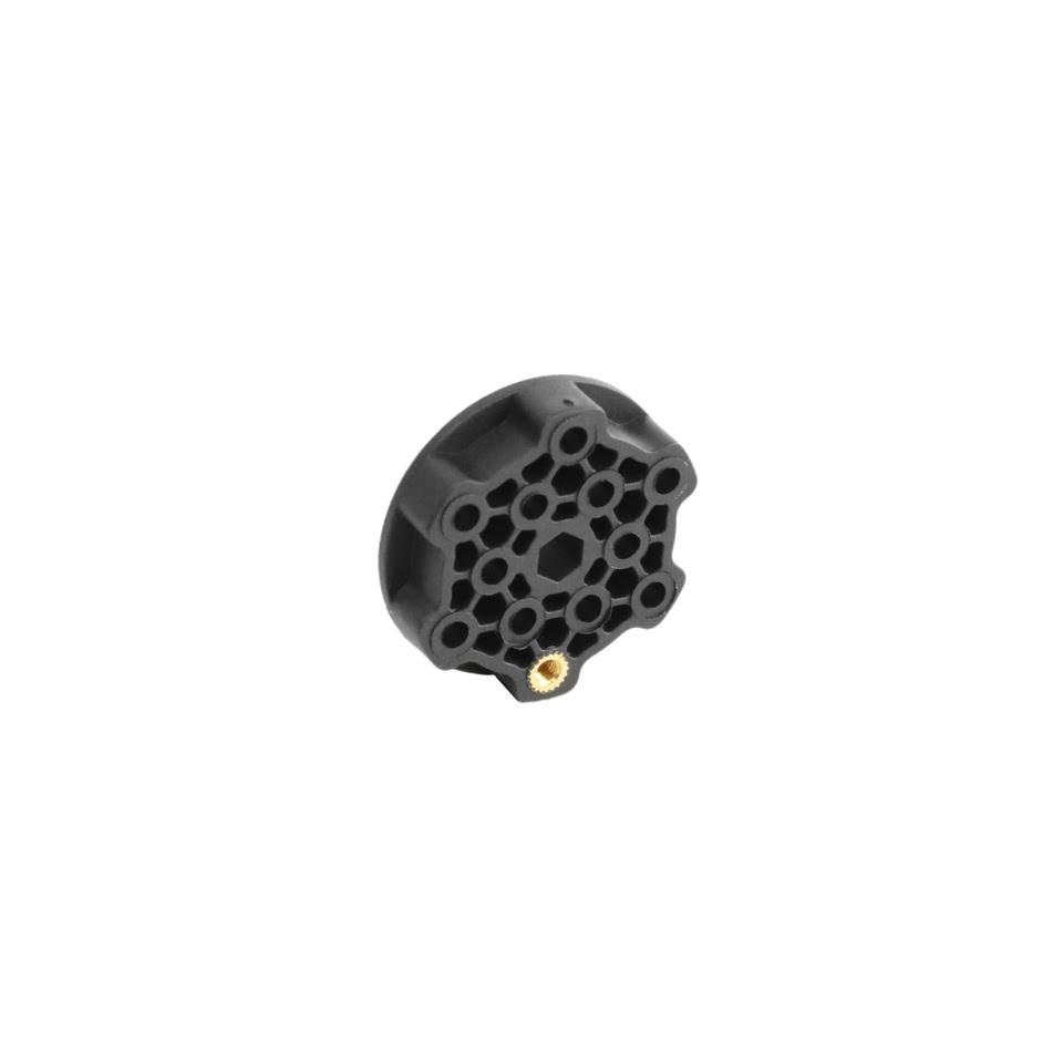 Moyeu MAX en plastique pour axe hexagonal 5 mm — lot de 2