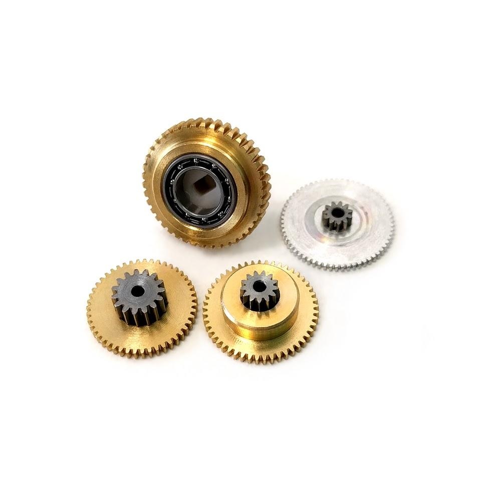 Engrenages de rechange en acier pour servomoteur SRS V2
